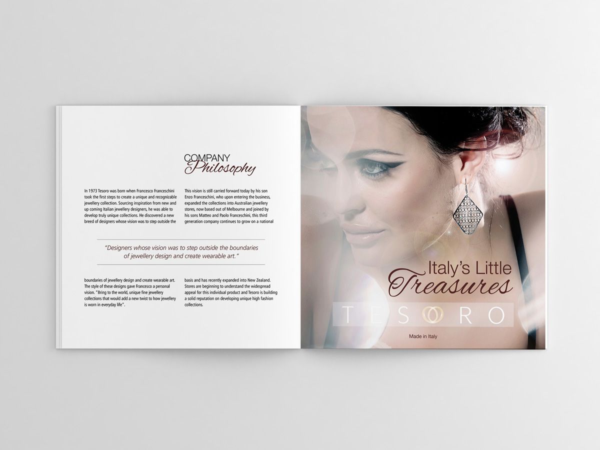Product Marketing Booklet Design
